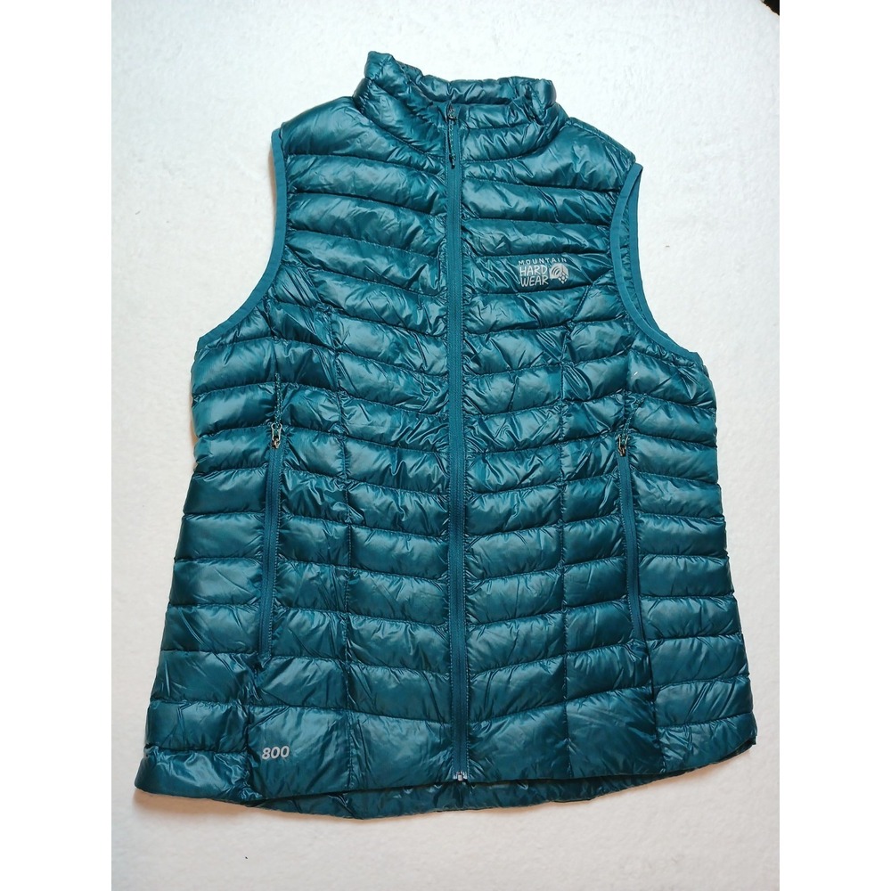 Mountain Hardwear Vest Womens M Jack Pine Puffer Full Zip Ghost Whisperer NWT